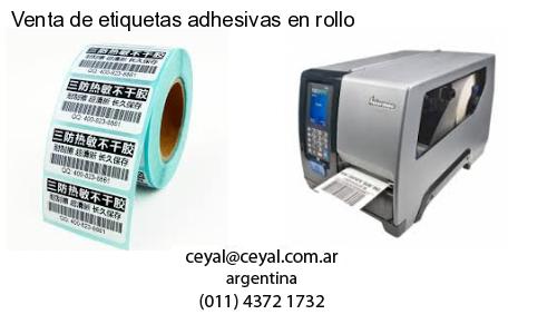 Venta de etiquetas adhesivas en rollo