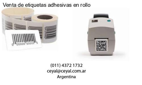 Venta de etiquetas adhesivas en rollo