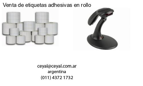 Venta de etiquetas adhesivas en rollo