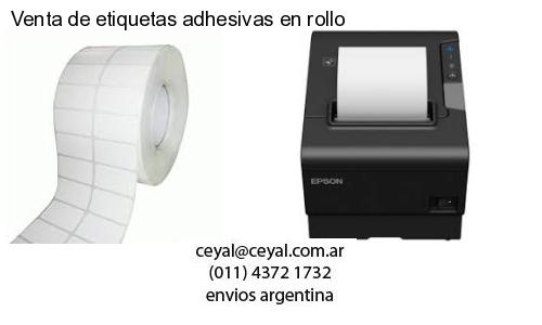 Venta de etiquetas adhesivas en rollo