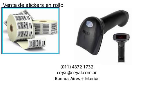 Venta de stickers en rollo