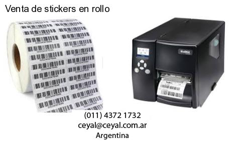 Venta de stickers en rollo