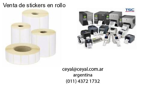 Venta de stickers en rollo