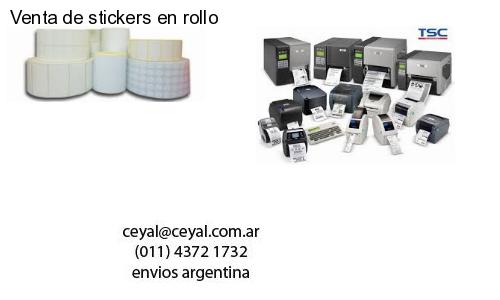 Venta de stickers en rollo