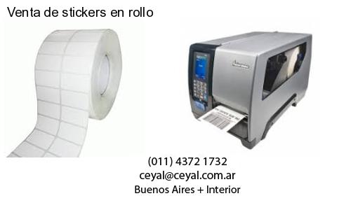 Venta de stickers en rollo