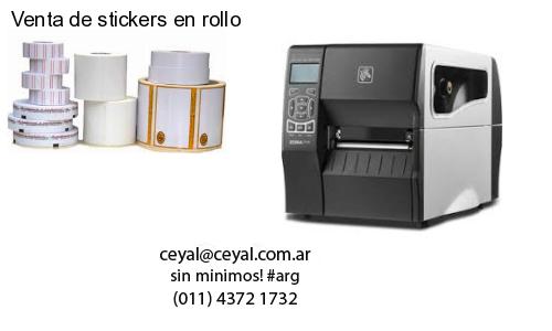 Venta de stickers en rollo