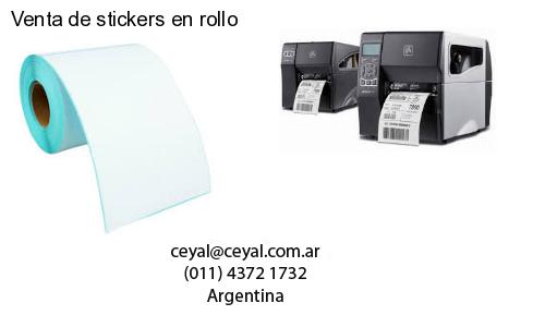 Venta de stickers en rollo