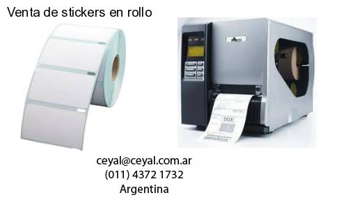 Venta de stickers en rollo