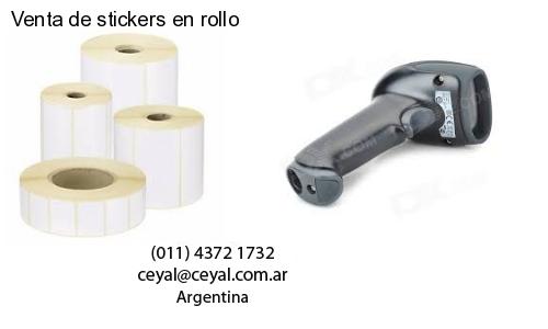 Venta de stickers en rollo