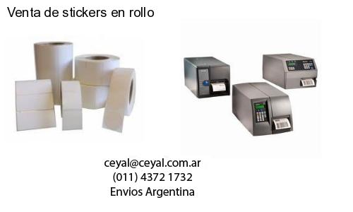 Venta de stickers en rollo