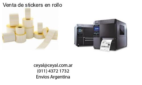 Venta de stickers en rollo