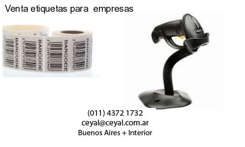 Venta etiquetas para  empresas