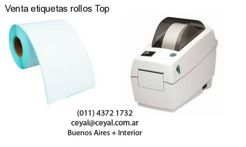 Venta etiquetas rollos Top