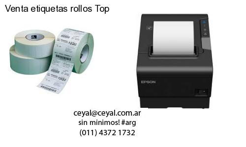 Venta etiquetas rollos Top