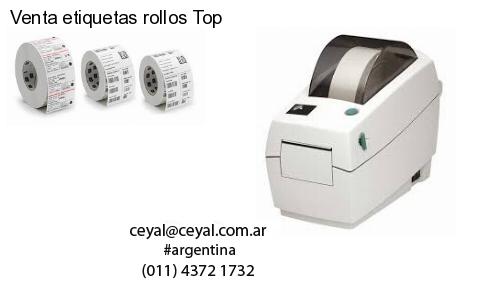 Venta etiquetas rollos Top