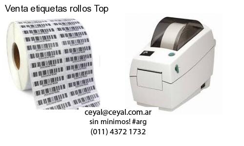 Venta etiquetas rollos Top