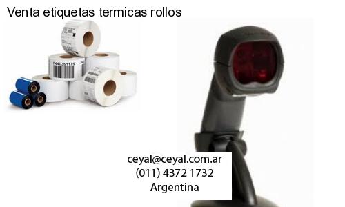 Venta etiquetas termicas rollos