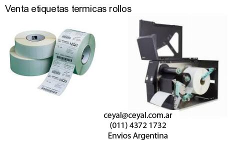 Venta etiquetas termicas rollos