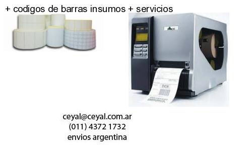   codigos de barras insumos   servicios