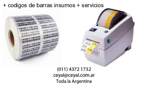   codigos de barras insumos   servicios