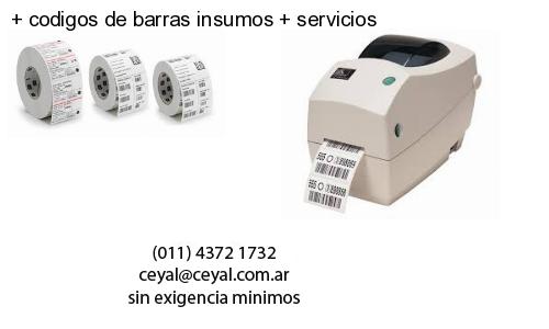   codigos de barras insumos   servicios