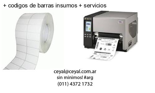   codigos de barras insumos   servicios