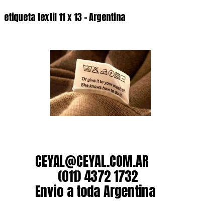 etiqueta textil 11 x 13 – Argentina