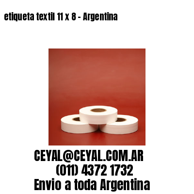 etiqueta textil 11 x 8 – Argentina