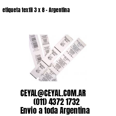 etiqueta textil 3 x 8 – Argentina