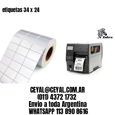 etiquetas 34 x 24