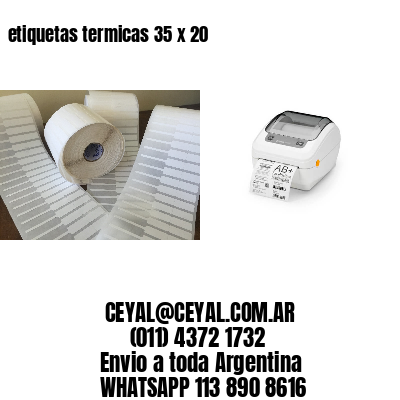 etiquetas termicas 35 x 20