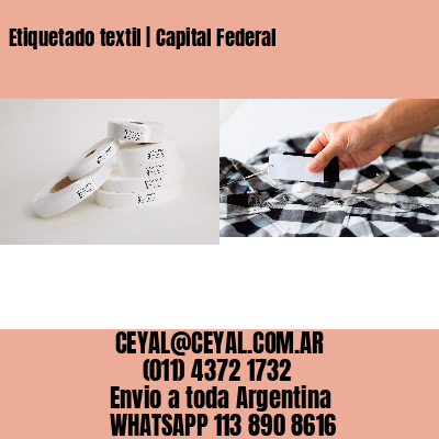 Etiquetado textil | Capital Federal