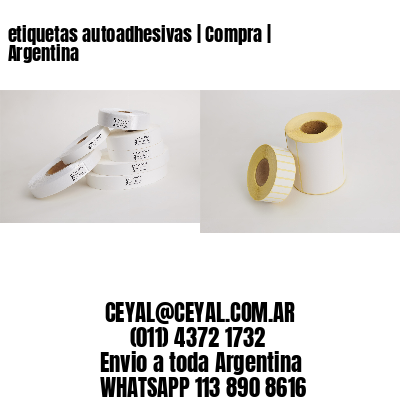 etiquetas autoadhesivas | Compra | Argentina