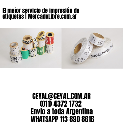 El mejor servicio de impresión de etiquetas | MercadoLibre.com.ar