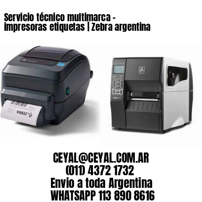 Servicio técnico multimarca – impresoras etiquetas | Zebra argentina