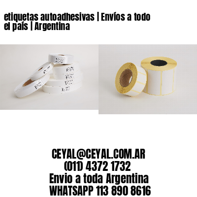 etiquetas autoadhesivas | Envíos a todo el país | Argentina