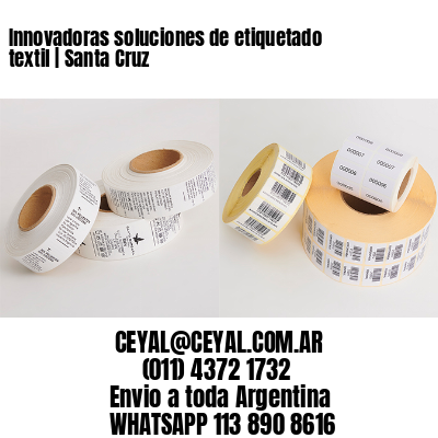 Innovadoras soluciones de etiquetado textil | Santa Cruz