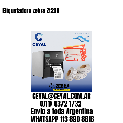 Etiquetadora zebra Zt200