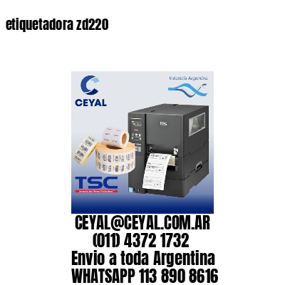 etiquetadora zd220