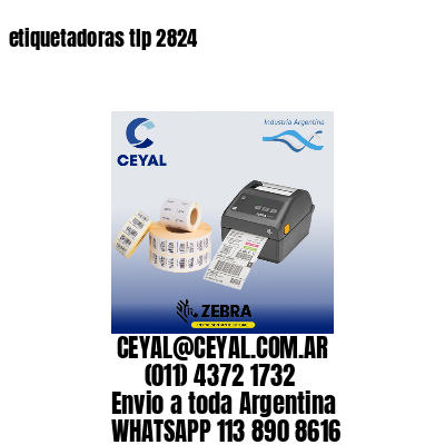 etiquetadoras tlp 2824
