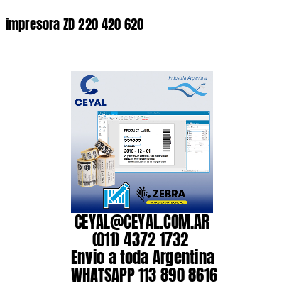 impresora ZD 220 420 620