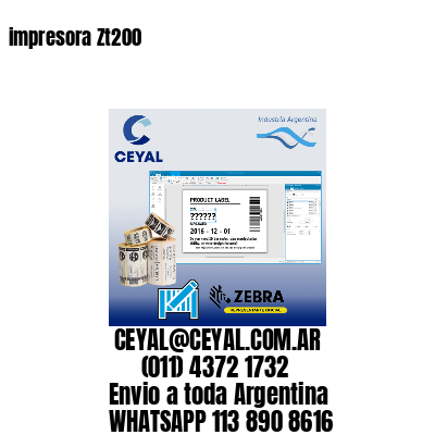 impresora Zt200