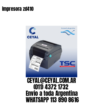 impresora zd410
