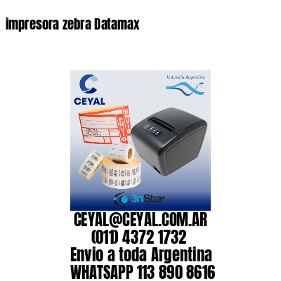 impresora zebra Datamax