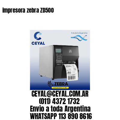 impresora zebra ZD500