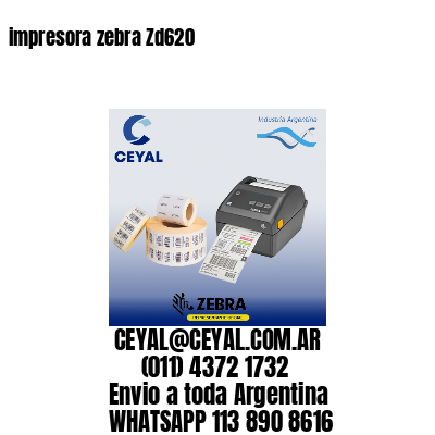 impresora zebra Zd620