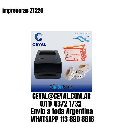 impresoras ZT220