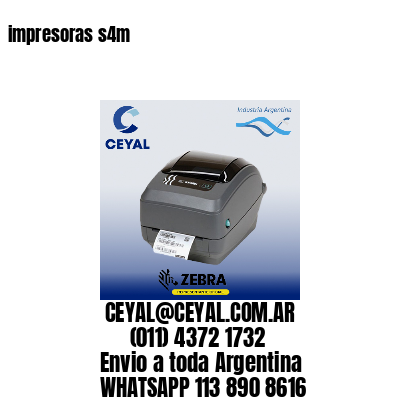 impresoras s4m