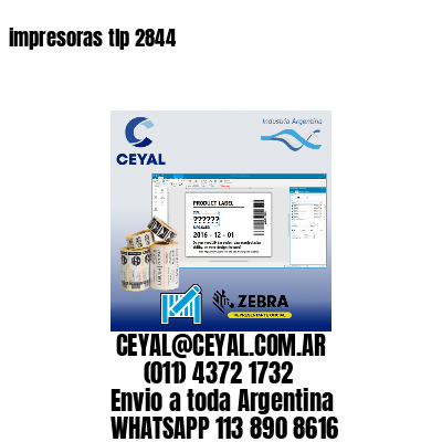 impresoras tlp 2844