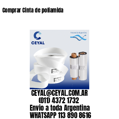 Comprar Cinta de poliamida